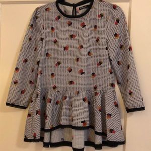 Dear Creatures Blouse with Watercolor Print